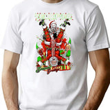 Terrifier Christmas T-Shirt for Men & Women, T-Shirts Graphic Tee - White