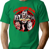 Terrifier Circus Halloween T-Shirt for Men & Women, T-Shirts Graphic Tee - Green