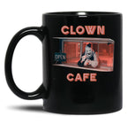 Terrifier Clown Cafe Essential Black Coffee Mug, Gift Coffee Mug