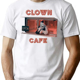 Terrifier Clown Cafe Essential Premium Heavyweight Cotton T-Shirt - White