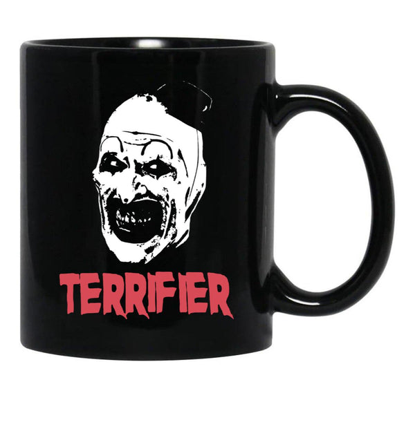 Terrifier Clown Classic Black Coffee Mug, Gift Coffee Mug - Black