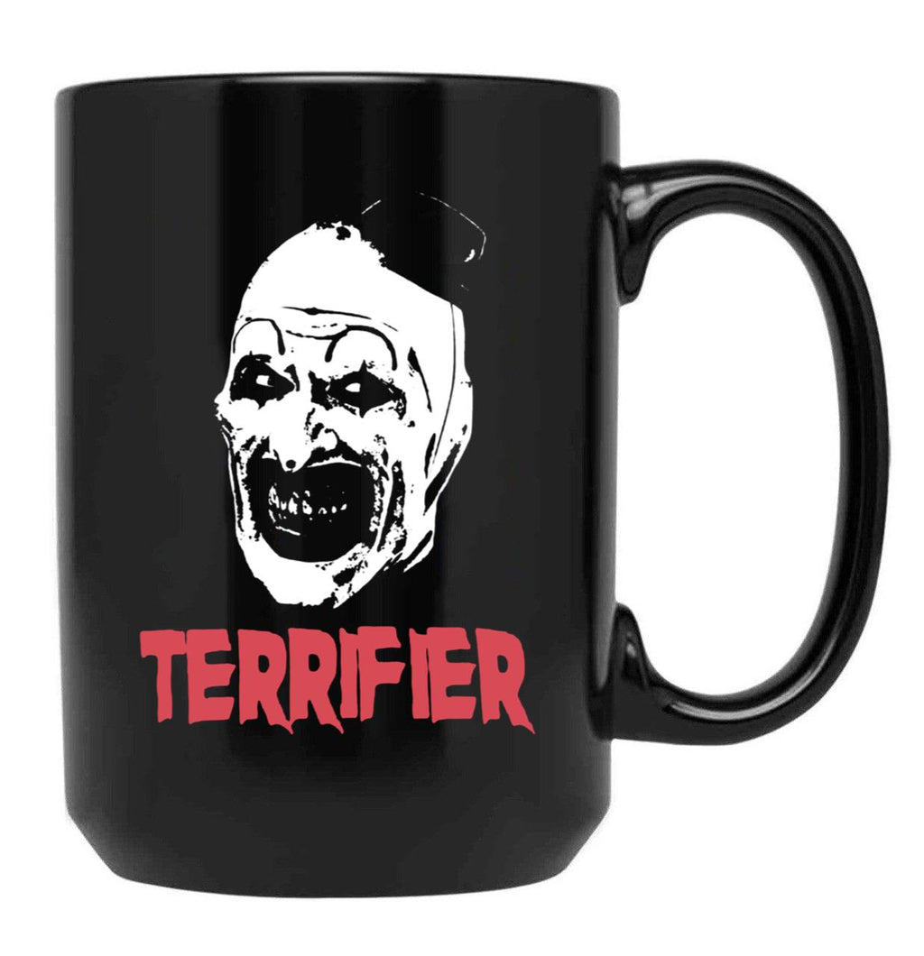 Terrifier Clown Classic Black Coffee Mug, Gift Coffee Mug