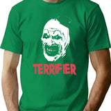 Terrifier Clown Classic Premium Heavyweight Cotton T-Shirt - Green