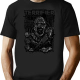 Terrifier Clown Horror Film T-Shirt for Men & Women, T-Shirts Graphic Tee - Black
