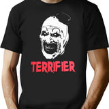 Terrifier Clown T-Shirt for Men & Women, T-Shirts Graphic Tee - Black