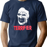 Terrifier Clown T-Shirt for Men & Women, T-Shirts Graphic Tee - Navy