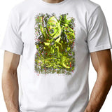 Terrifier Clowning With Death T-Shirt for Men & Women, T-Shirts Graphic Tee - White