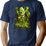 Terrifier Clowning With Death T-Shirt for Men & Women, T-Shirts Graphic Tee - Navy