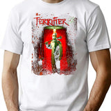 Terrifier Fear In Every Frame T-Shirt for Men & Women, T-Shirts Graphic Tee - White