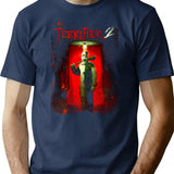 Terrifier Fear In Every Frame T-Shirt for Men & Women, T-Shirts Graphic Tee - Navy