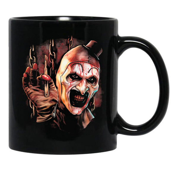 Terrifier Final Cut Black Coffee Mug, Gift Coffee Mug - Black
