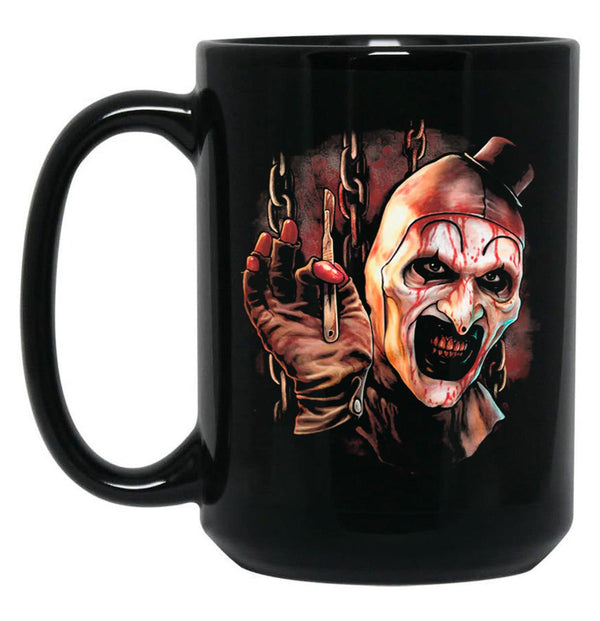 Terrifier Final Cut Black Coffee Mug, Gift Coffee Mug - Black