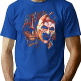 Terrifier Final Cut Premium Heavyweight Cotton T-Shirt - Blue