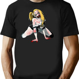 Terrifier Girl T-Shirt for Men & Women, T-Shirts Graphic Tee - Black