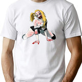 Terrifier Girl T-Shirt for Men & Women, T-Shirts Graphic Tee - White