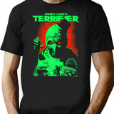 Terrifier Glowing Eyes Art T-Shirt for Men & Women, T-Shirts Graphic Tee - Black
