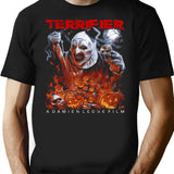 Terrifier Horror Cult T-Shirt for Men & Women, T-Shirts Graphic Tee - Black