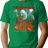 Terrifier Horror Cult T-Shirt for Men & Women, T-Shirts Graphic Tee - Green
