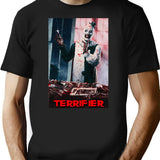 Terrifier Horror Movie Art T-Shirt for Men & Women, T-Shirts Graphic Tee - Black
