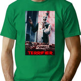 Terrifier Horror Movie Art T-Shirt for Men & Women, T-Shirts Graphic Tee - Green