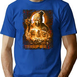 Terrifier Horror'S Terrifying Delight T-Shirt for Men & Women, T-Shirts Graphic Tee - Blue