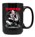 Terrifier Hush Little Baby Black Coffee Mug, Gift Coffee Mug