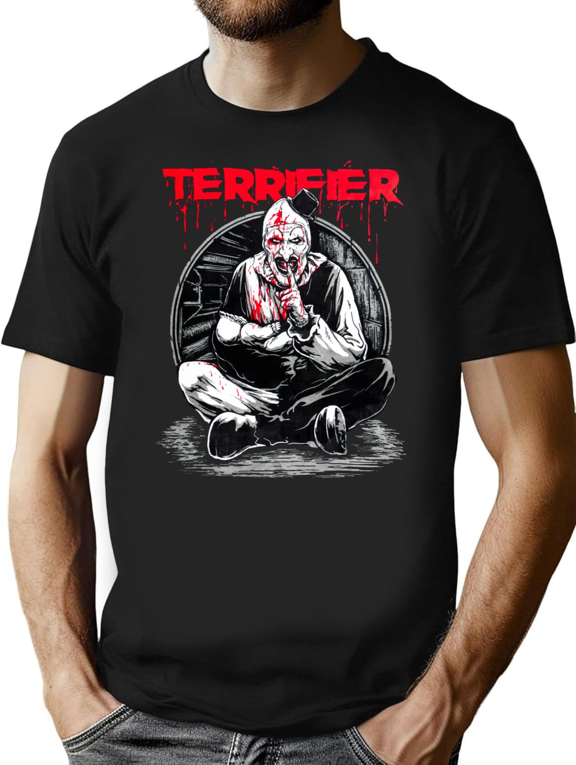 Terrifier Hush Little Baby Premium Heavyweight Cotton T-Shirt - Black