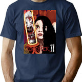 Terrifier Ii T-Shirt for Men & Women, T-Shirts Graphic Tee - Navy
