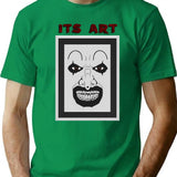 Terrifier - It'S Art T-Shirt for Men & Women, T-Shirts Graphic Tee - Green