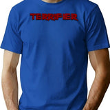 Terrifier Logo T-Shirt for Men & Women, T-Shirts Graphic Tee - Blue