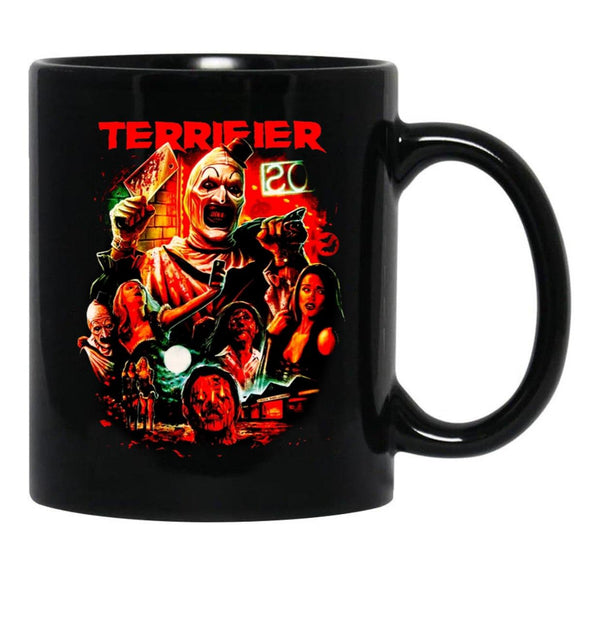 Terrifier Man of The Hour Black Coffee Mug, Gift Coffee Mug - Black