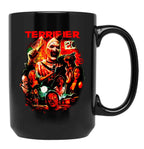 Terrifier Man of The Hour Black Coffee Mug, Gift Coffee Mug