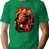 Terrifier Man of The Hour Premium Heavyweight Cotton T-Shirt - Green