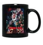 Terrifier Merry Christmas - Art The Clown Black Coffee Mug, Gift Coffee Mug - Black