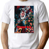 Terrifier Merry Christmas - Art The Clown Premium Heavyweight Cotton T-Shirt - White