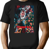 Terrifier Merry Christmas - Art The Clown T-Shirt for Men & Women, T-Shirts Graphic Tee - Black