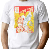 Terrifier Mister Nice Clown Premium Heavyweight Cotton T-Shirt - White