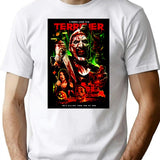 Terrifier Movie Art The Clown Horror Slasher Halloween T-Shirt for Men & Women, T-Shirts Graphic Tee - White