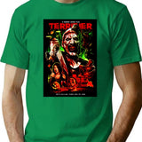 Terrifier Movie Art The Clown Horror Slasher Halloween T-Shirt for Men & Women, T-Shirts Graphic Tee - Green