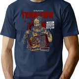 Terrifier Movie Halloween T-Shirt for Men & Women, T-Shirts Graphic Tee - Navy