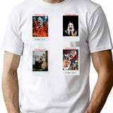 Terrifier Movie Hd Sticker Set T Shirt T-Shirt for Men & Women, T-Shirts Graphic Tee - White