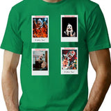Terrifier Movie Hd Sticker Set T Shirt T-Shirt for Men & Women, T-Shirts Graphic Tee - Green