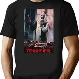 Terrifier Movie Horror T-Shirt for Men & Women, T-Shirts Graphic Tee - Black