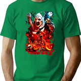 Terrifier Movie (2) T-Shirt for Men & Women, T-Shirts Graphic Tee - Green