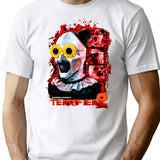 Terrifier Movie (3) T-Shirt for Men & Women, T-Shirts Graphic Tee - White