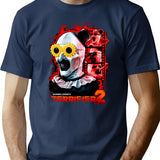 Terrifier Movie (3) T-Shirt for Men & Women, T-Shirts Graphic Tee - Navy