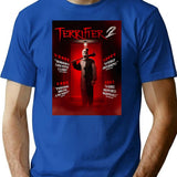 Terrifier Movie (6) T-Shirt for Men & Women, T-Shirts Graphic Tee - Blue