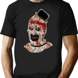 Terrifier Movie (7) T-Shirt for Men & Women, T-Shirts Graphic Tee - Black