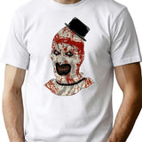 Terrifier Movie (7) T-Shirt for Men & Women, T-Shirts Graphic Tee - White