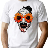 Terrifier Movie (8) T-Shirt for Men & Women, T-Shirts Graphic Tee - White